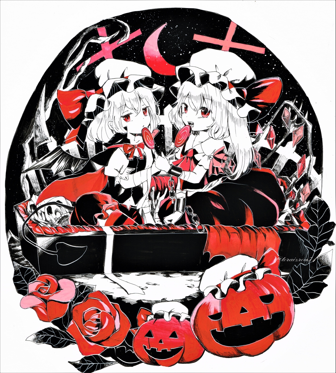 This is a pixiv picture whose title is Happy★Herroween!.