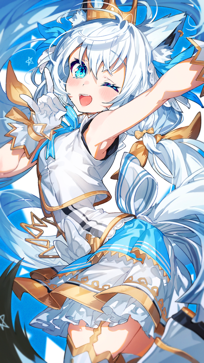 This is a pixiv picture whose title is フブキchan.