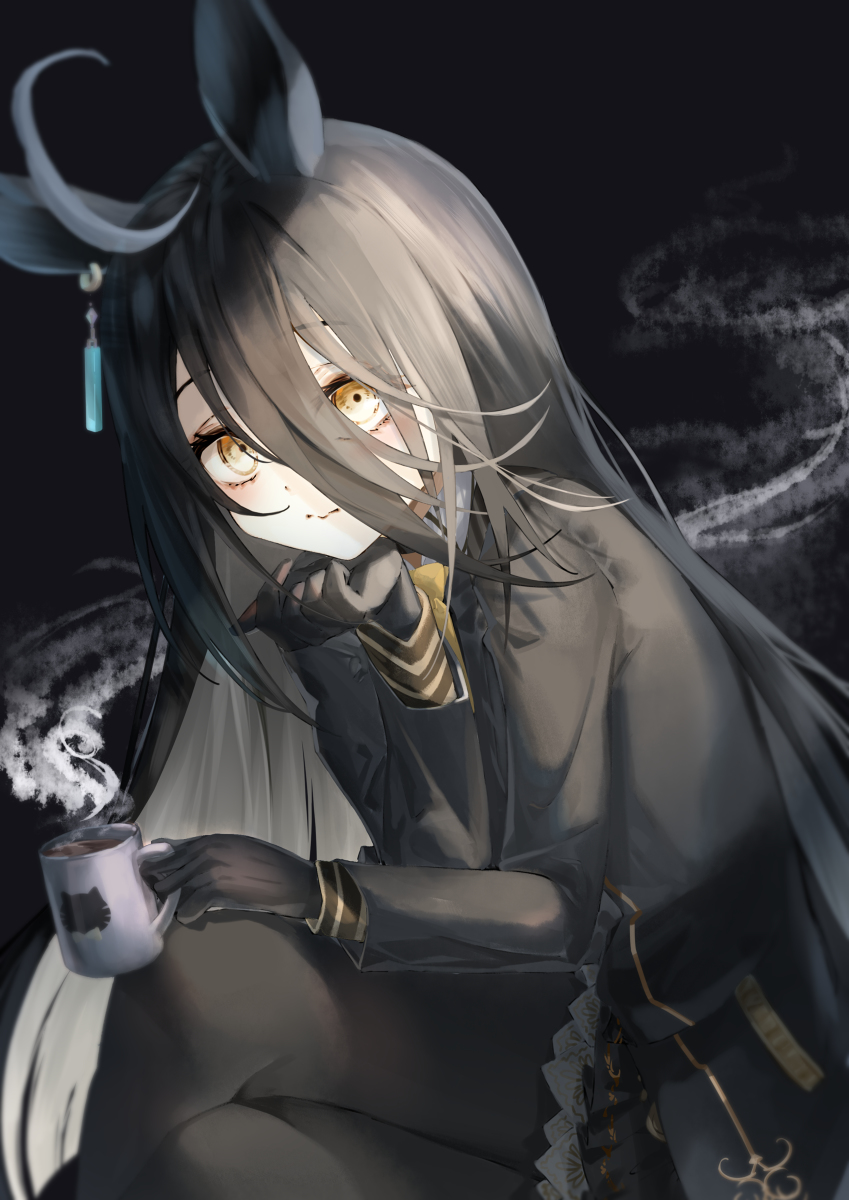 This is a pixiv picture whose title is マンハッタンカフェ.