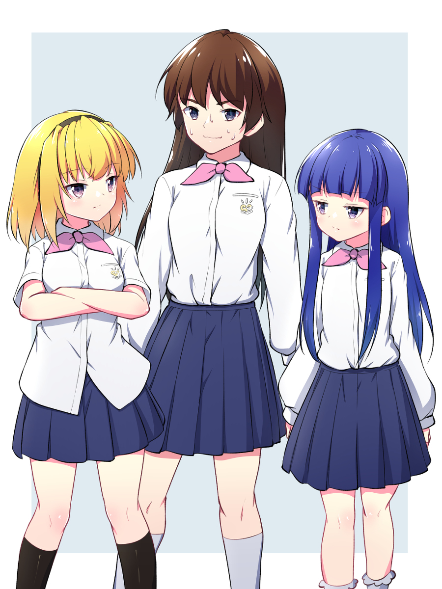 This is a pixiv picture whose title is ルチーアに忍び込んだものの即バレて追い詰められた圭子ちゃん.