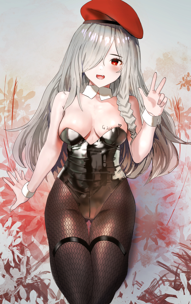 This is a pixiv picture whose title is G36C.