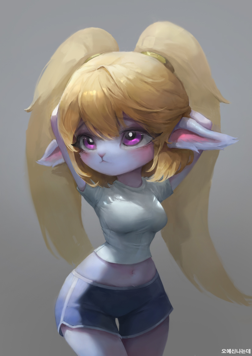 This is a pixiv picture whose title is 떠오르는 1티어 뽀삐.