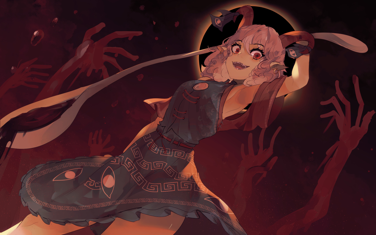 This is a pixiv picture whose title is Taotie.