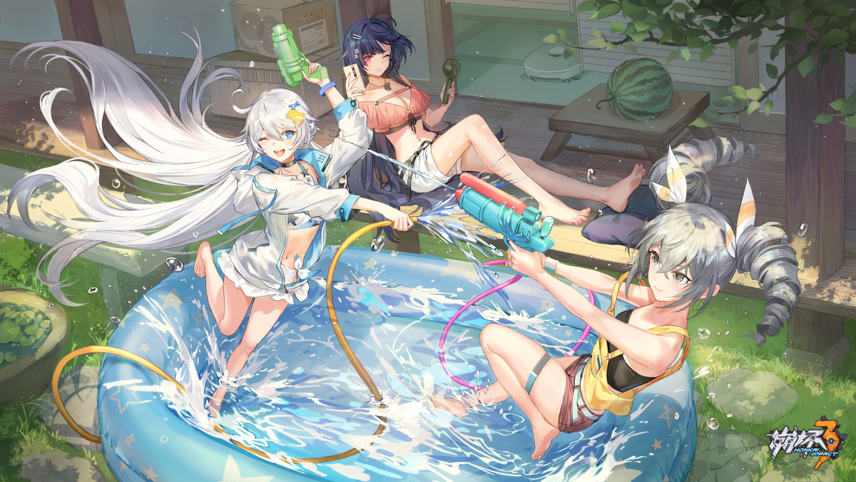 This is a pixiv picture whose title is Summer!.