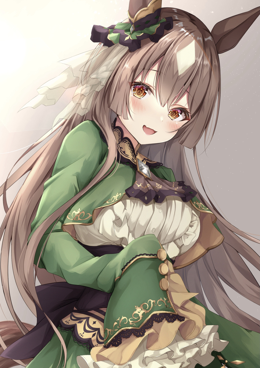 This is a pixiv picture whose title is サトノダイヤモンドちゃん.