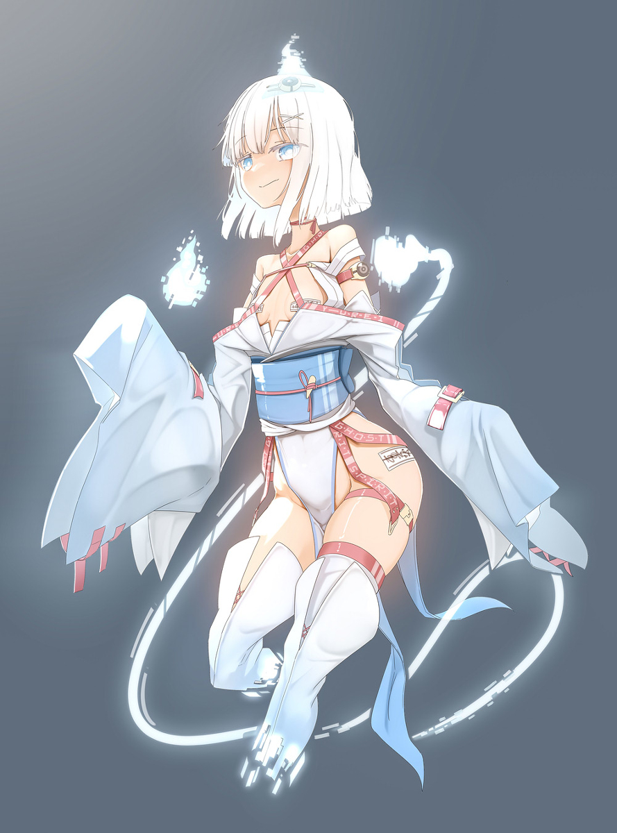 This is a pixiv picture whose title is 幽霊.