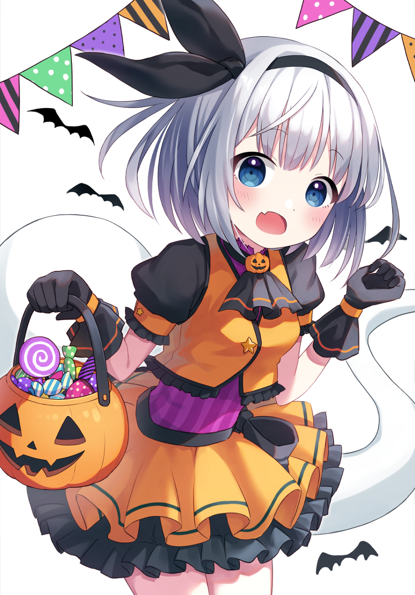 This is a pixiv picture whose title is ハロウィン妖夢ちゃん.