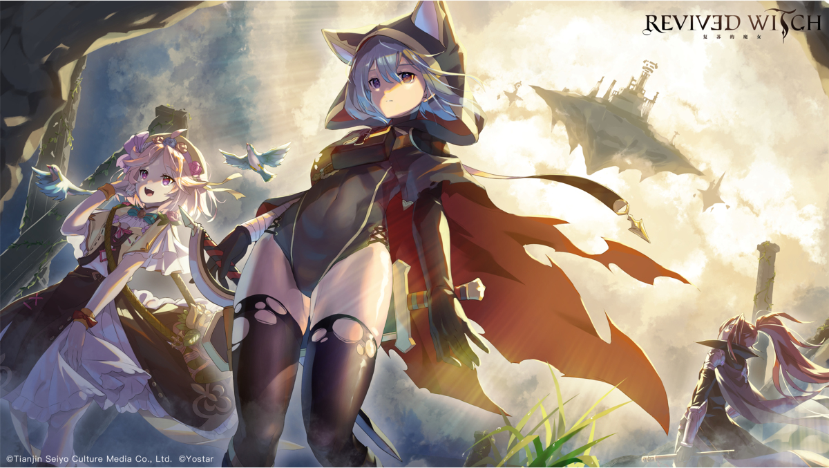 This is a pixiv picture whose title is Revived Witch EN版PVイラスト.