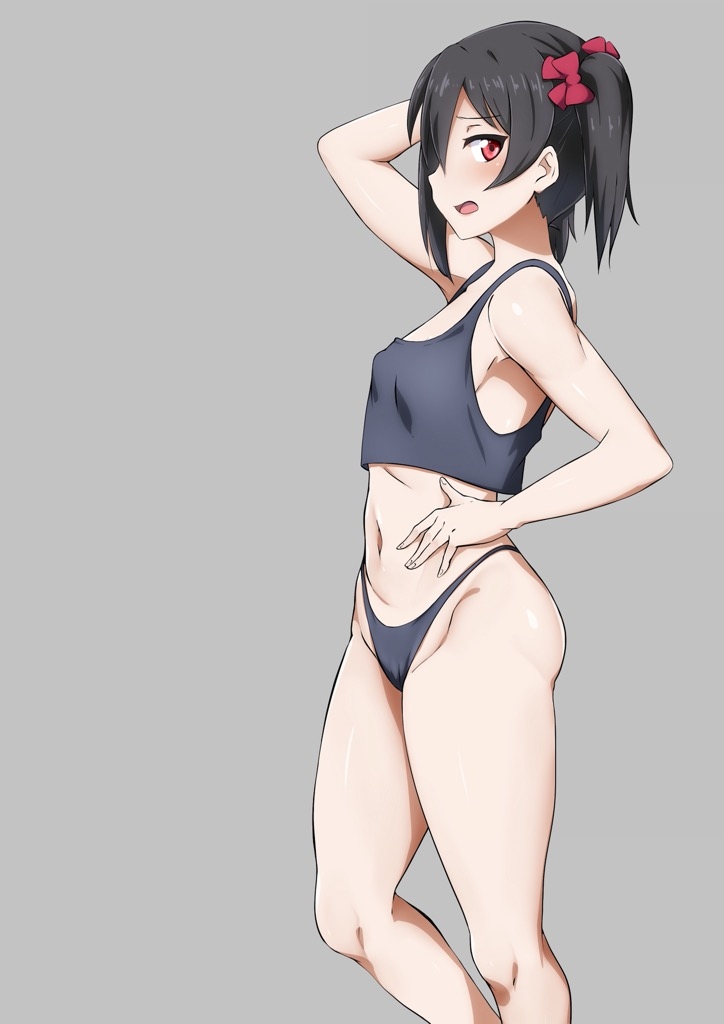 This is a pixiv picture whose title is 育てにこ乳.