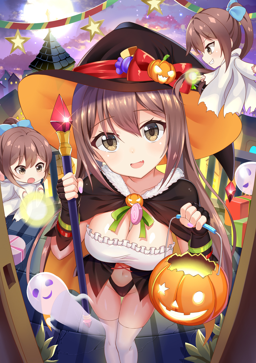 This is a pixiv picture whose title is Happy Halloween2021.