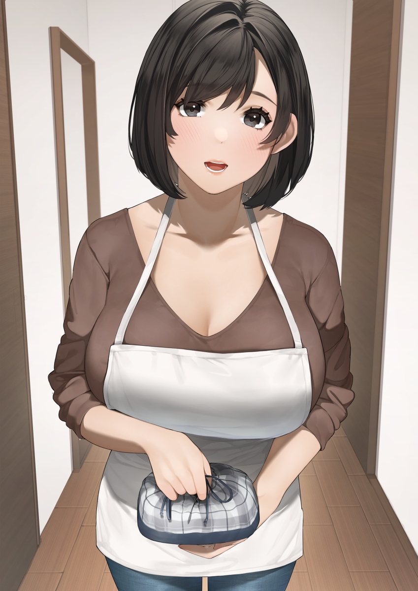 This is a pixiv picture whose title is 「お仕事がんばってね♡」.