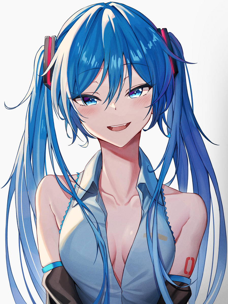 This is a pixiv picture whose title is ミク.