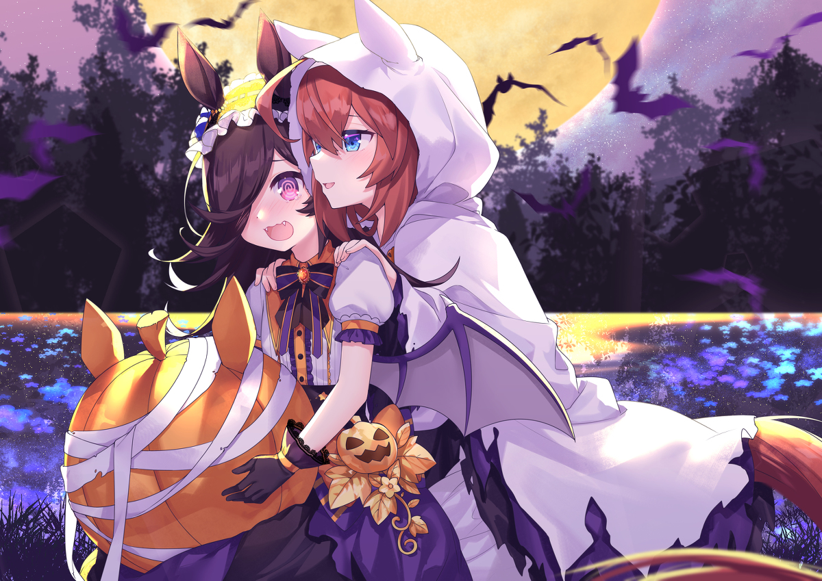 This is a pixiv picture whose title is ハロウィン.