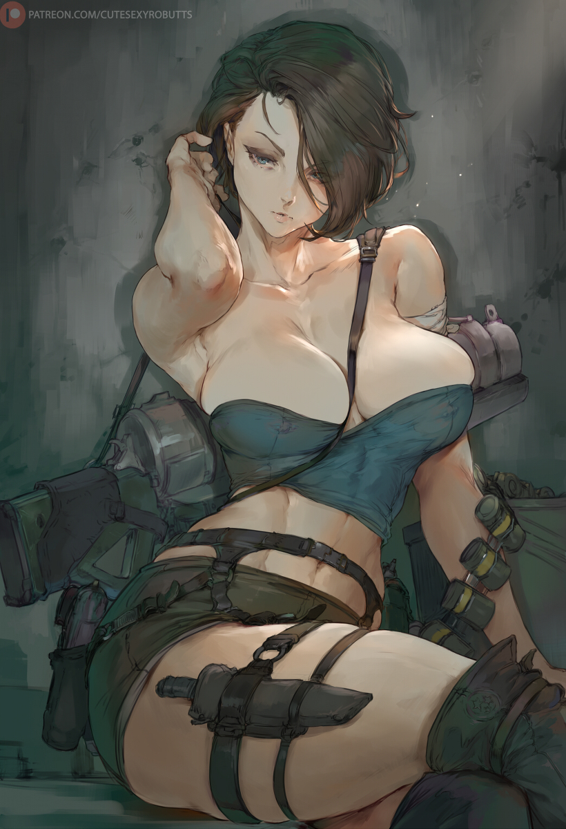 This is a pixiv picture whose title is Jill Valentine ジル・バレンタイン.