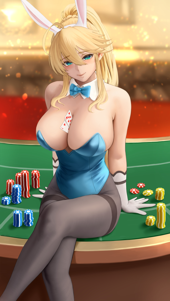 This is a pixiv picture whose title is バニ上?.