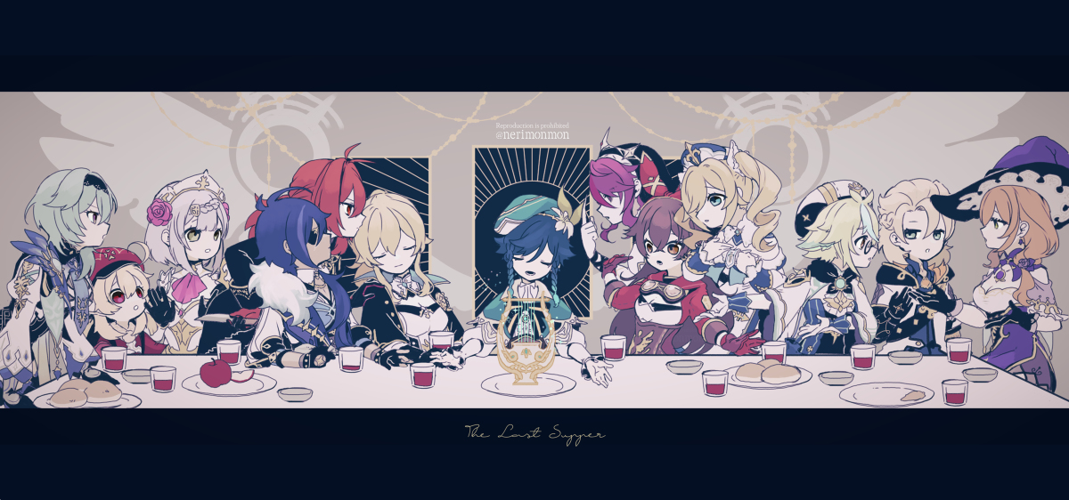 This is a pixiv picture whose title is 原神ログ８.