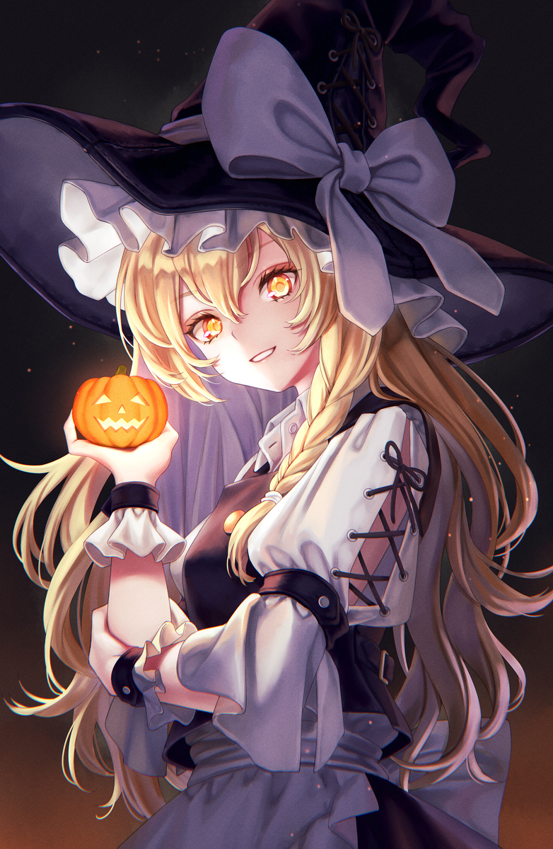 This is a pixiv picture whose title is 🎃.