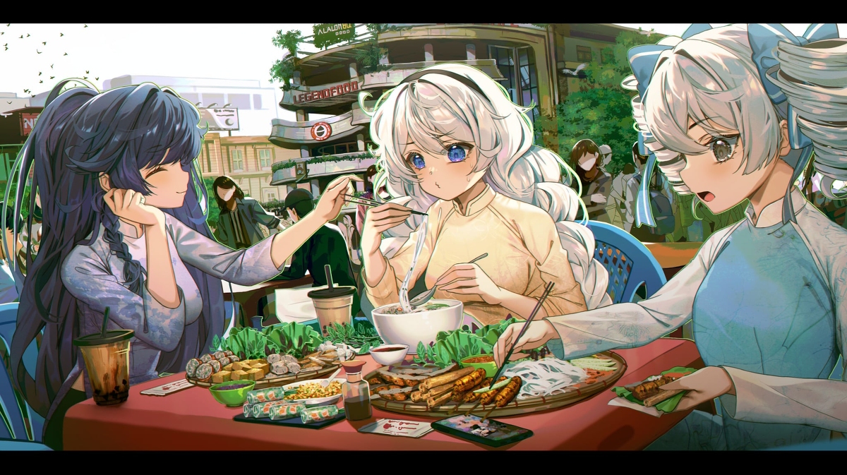 This is a pixiv picture whose title is Honkai Impact 4th-Anniversary.