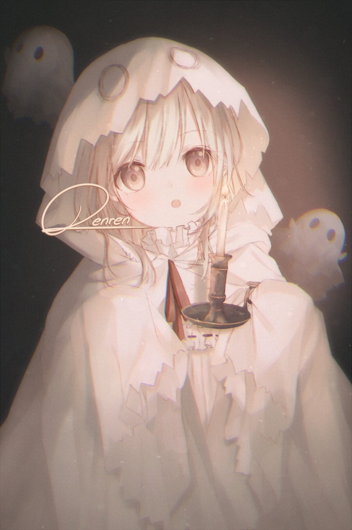 This is a pixiv picture whose title is 👻.