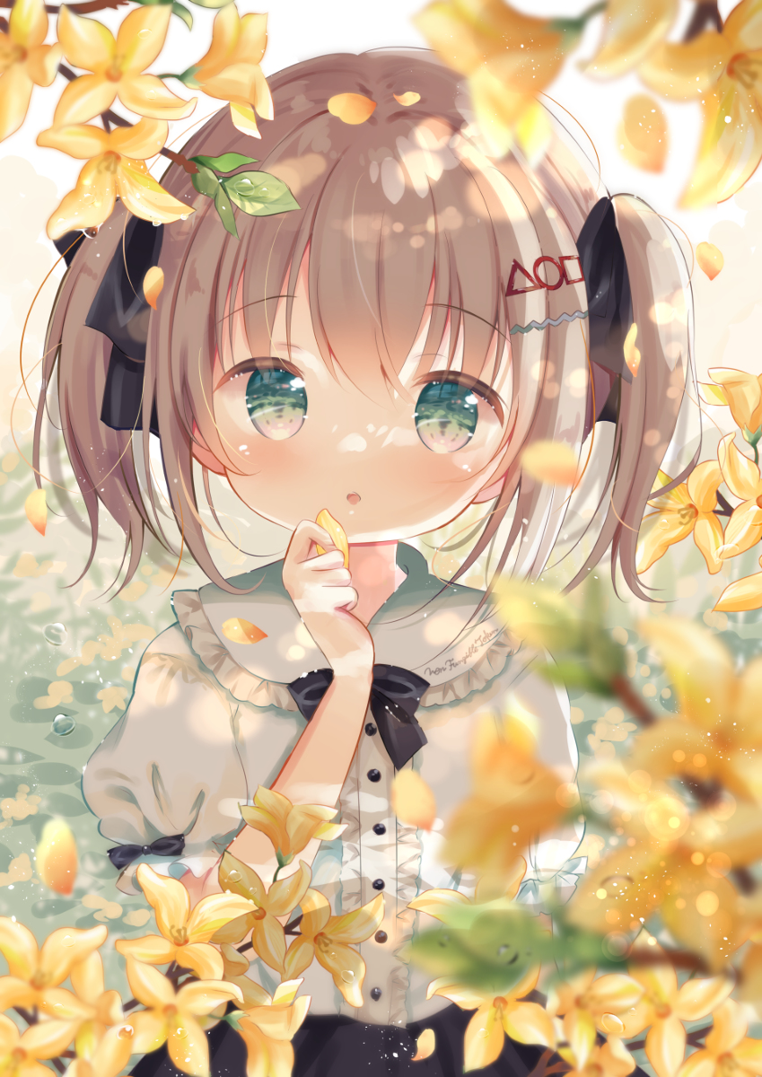 This is a pixiv picture whose title is 🌼レンギョウ🌼.