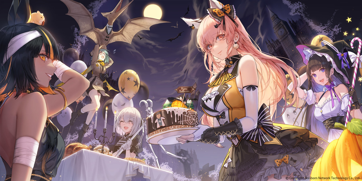 This is a pixiv picture whose title is [仕事絵]ハロウィンイベント.