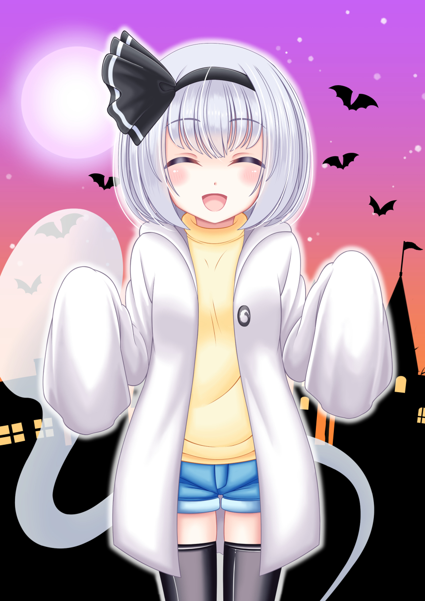 This is a pixiv picture whose title is ハロウィン妖夢.
