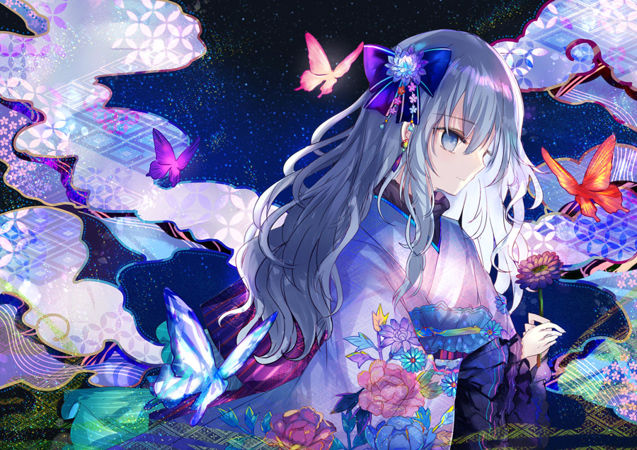 This is a pixiv picture whose title is 和.