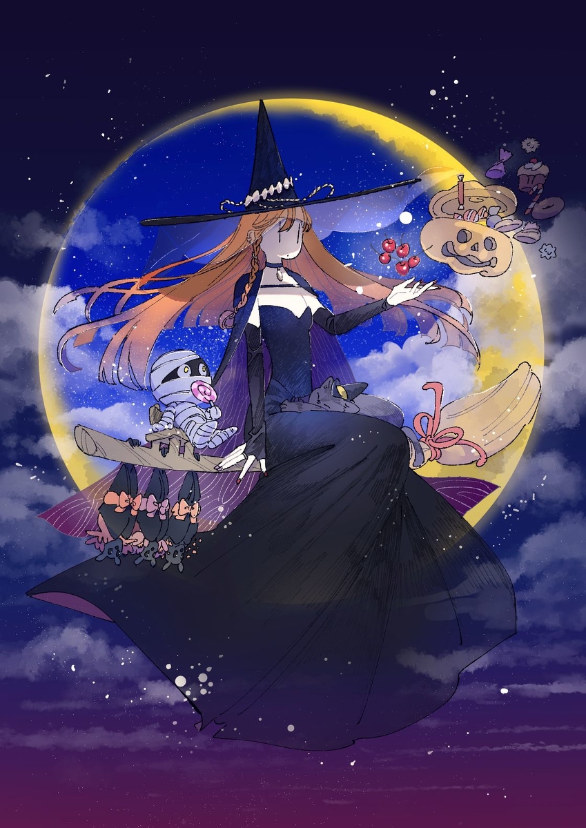 This is a pixiv picture whose title is HAPPY HALLOWEEN.