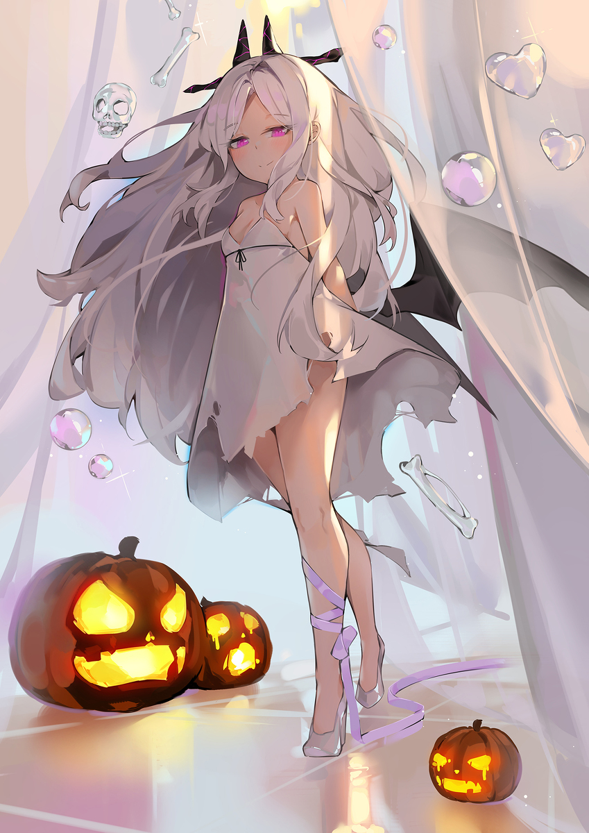 This is a pixiv picture whose title is ハロウィン.