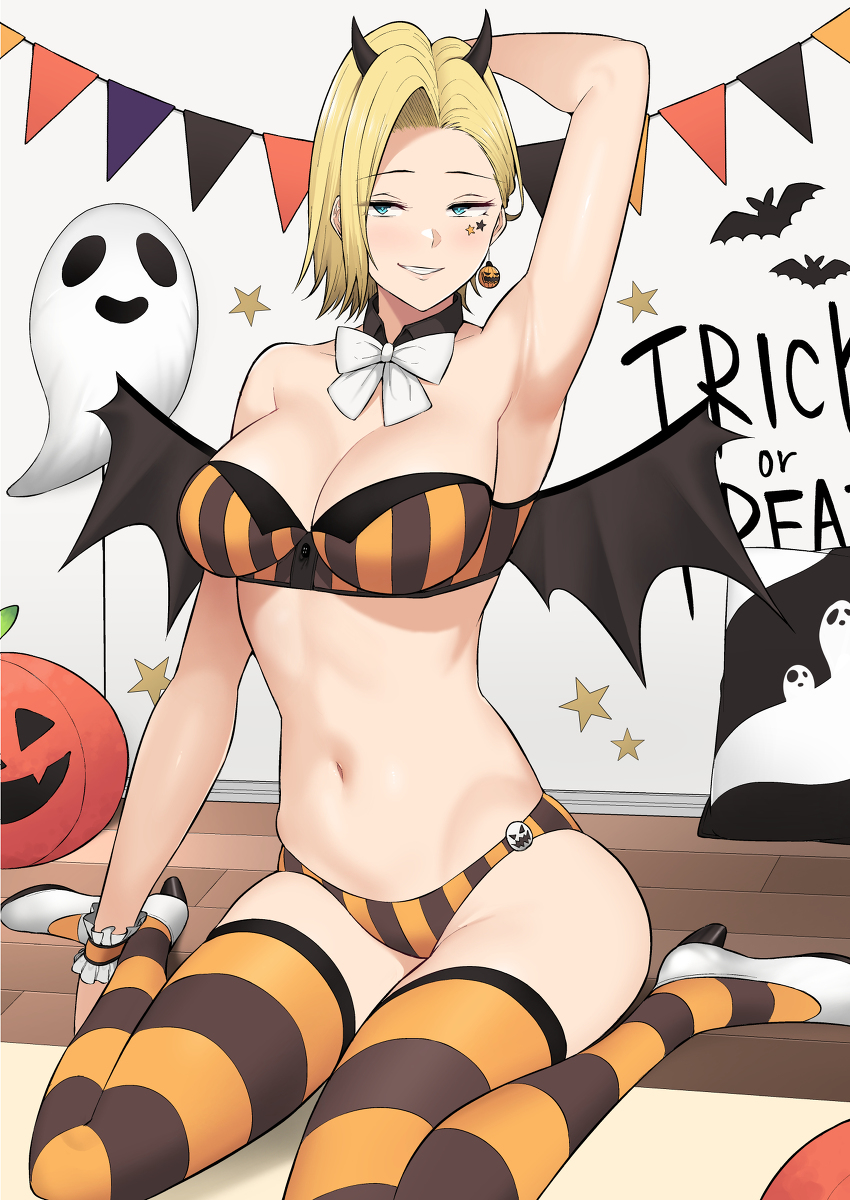 This is a pixiv picture whose title is ハロウィン.