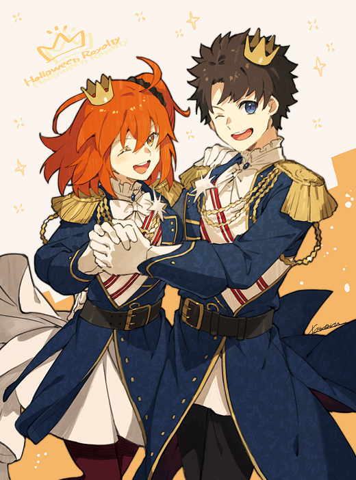 This is a pixiv picture whose title is ハロウィン・ロイヤリティ.