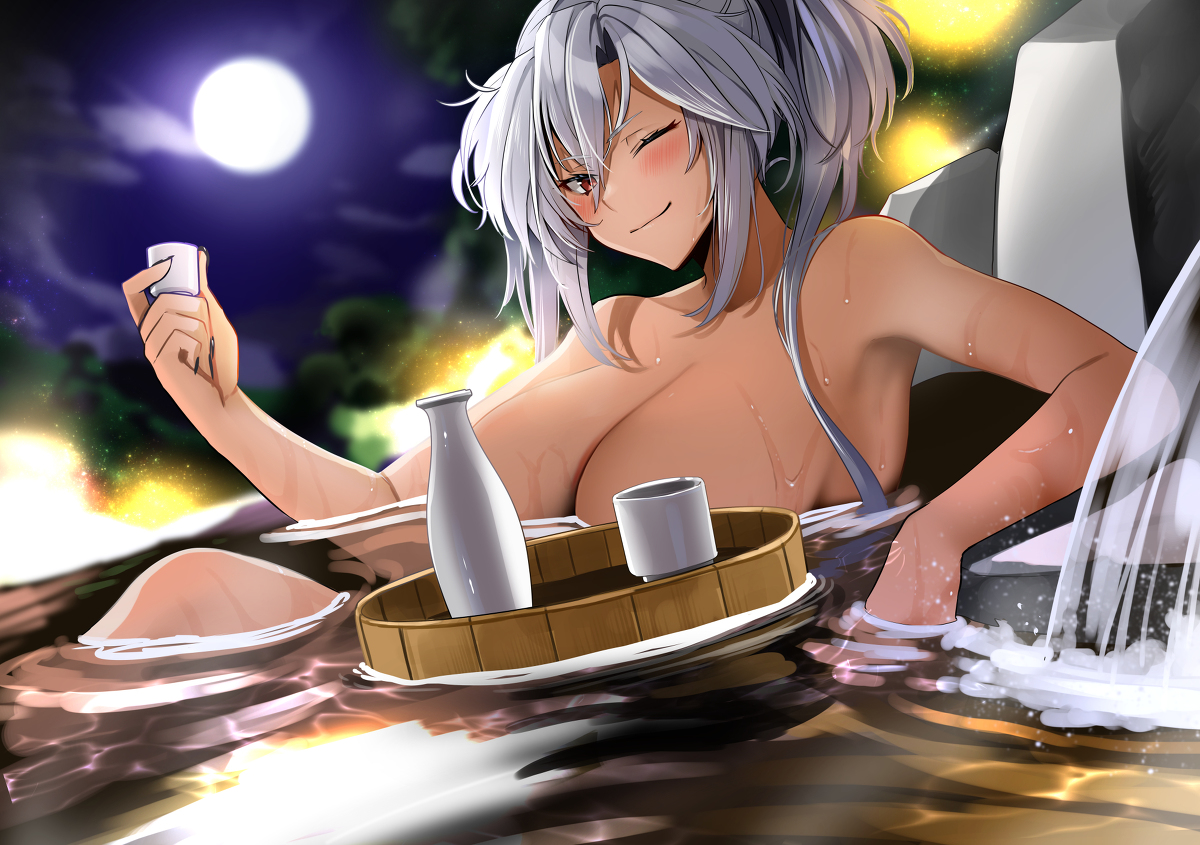 This is a pixiv picture whose title is 進水日おめでとう！.