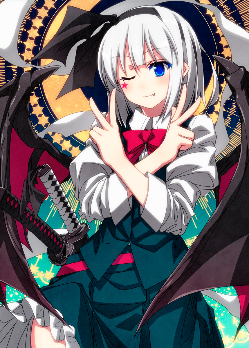 This is a pixiv picture whose title is ハロウィン吸血鬼妖夢ちゃん！.