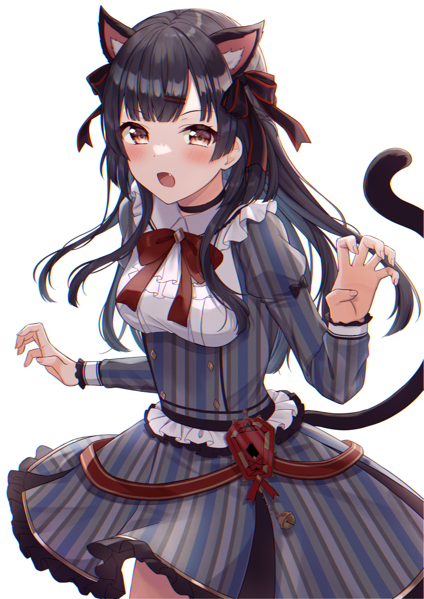 This is a pixiv picture whose title is 猫耳ふゆ.