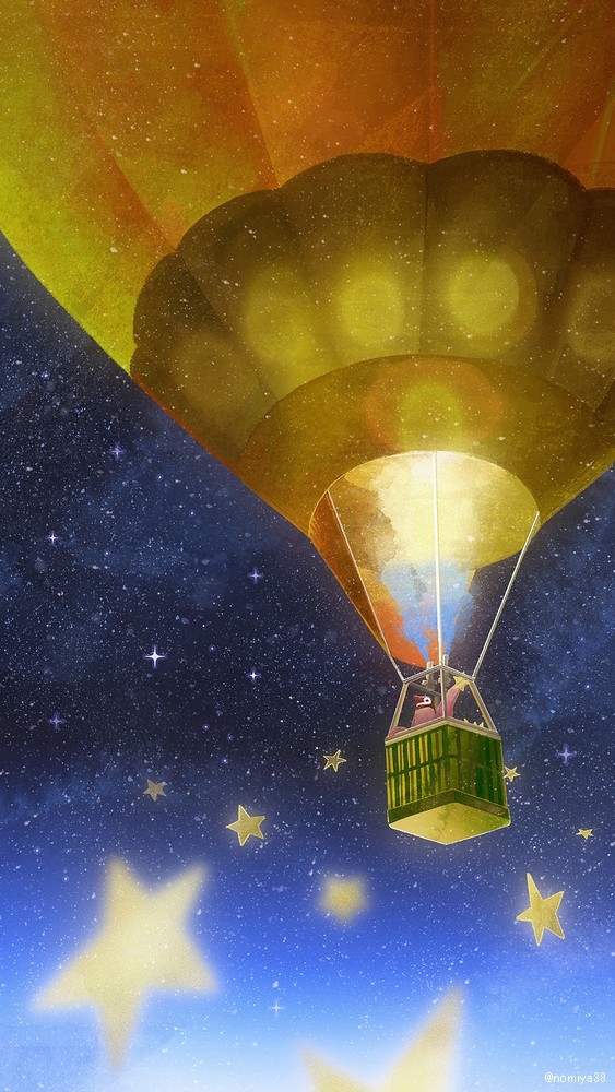 This is a pixiv picture whose title is 星を撒く.
