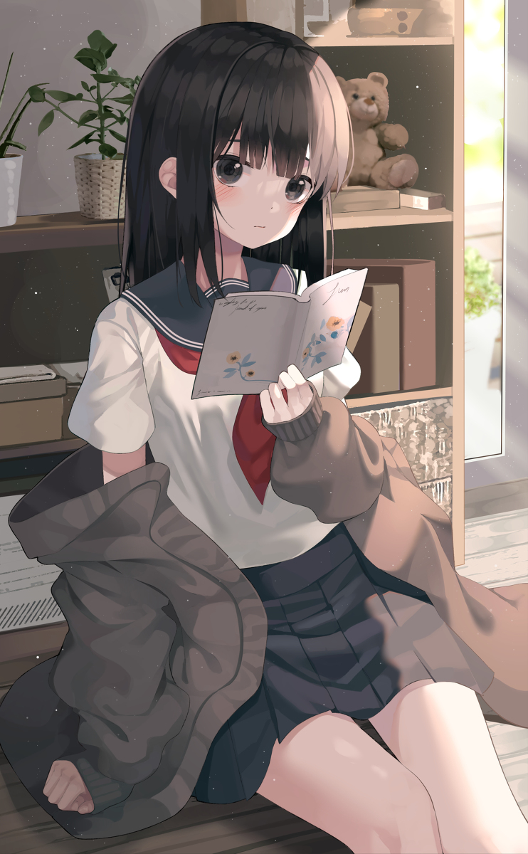 This is a pixiv picture whose title is 休息.
