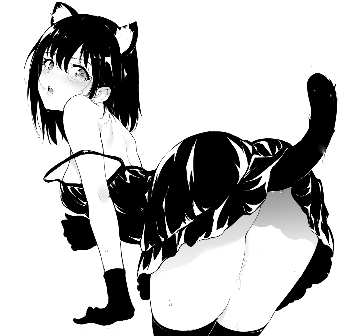 This is a pixiv picture whose title is イタズラされちゃった楓ちゃん.