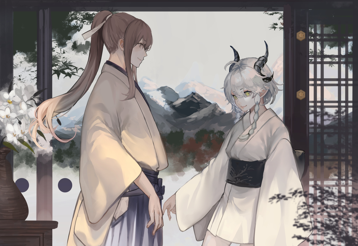 This is a pixiv picture whose title is 無題.