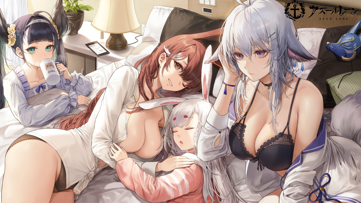 This is a pixiv picture whose title is [仕事絵] アズールレーン.