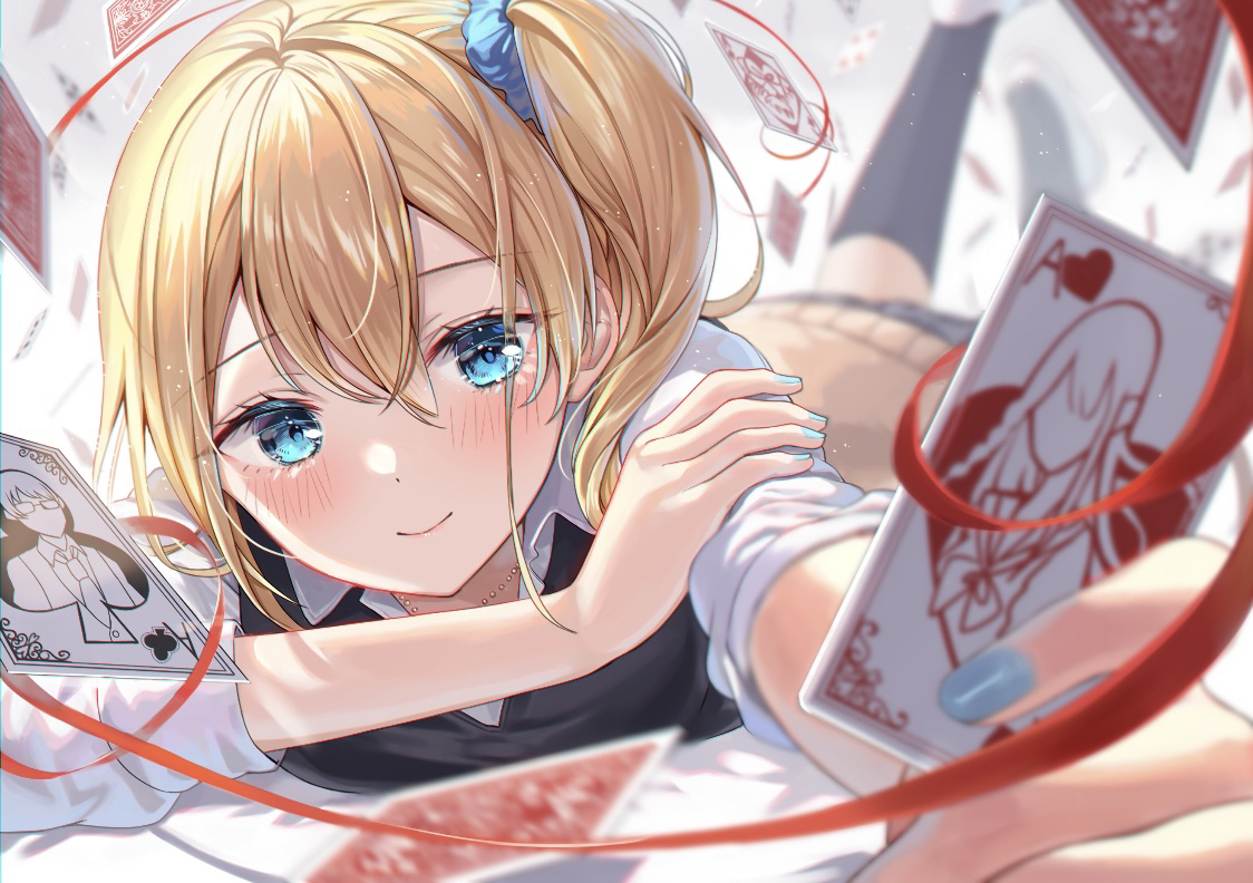 This is a pixiv picture whose title is 早坂愛💛.