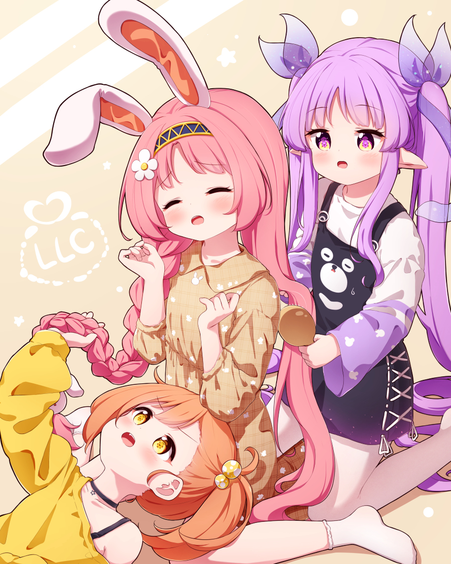 This is a pixiv picture whose title is 可愛い子たち.
