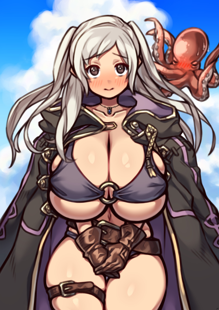 This is a pixiv picture whose title is skeb女ルフレ.