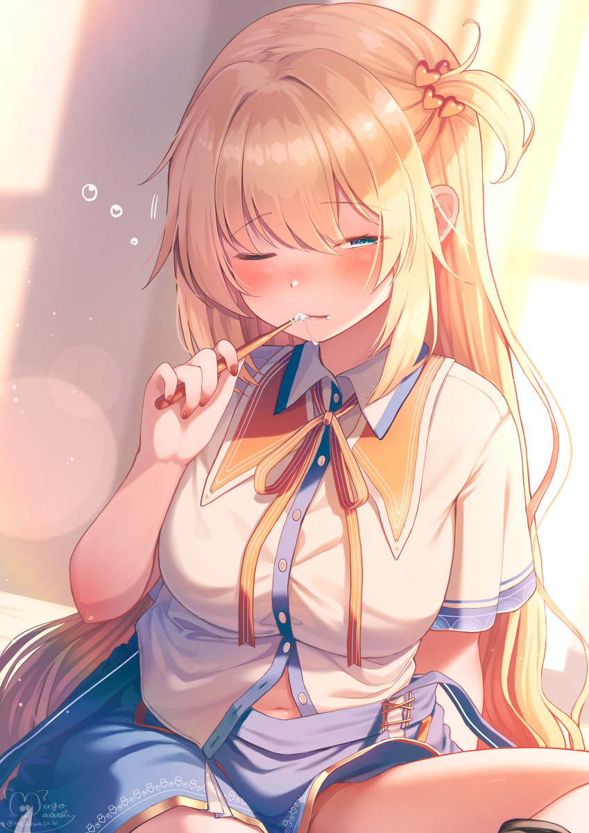 This is a pixiv picture whose title is ねおきっちゃまさん.