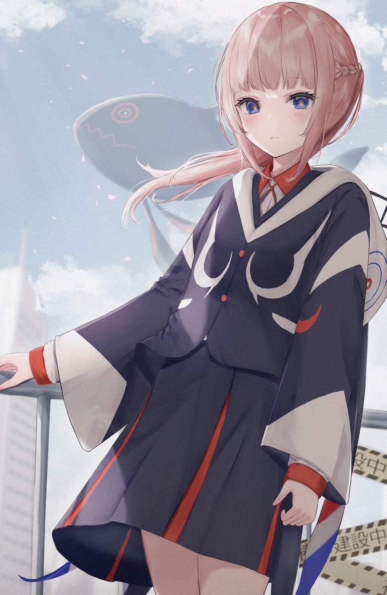 This is a pixiv picture whose title is 花譜　燕.