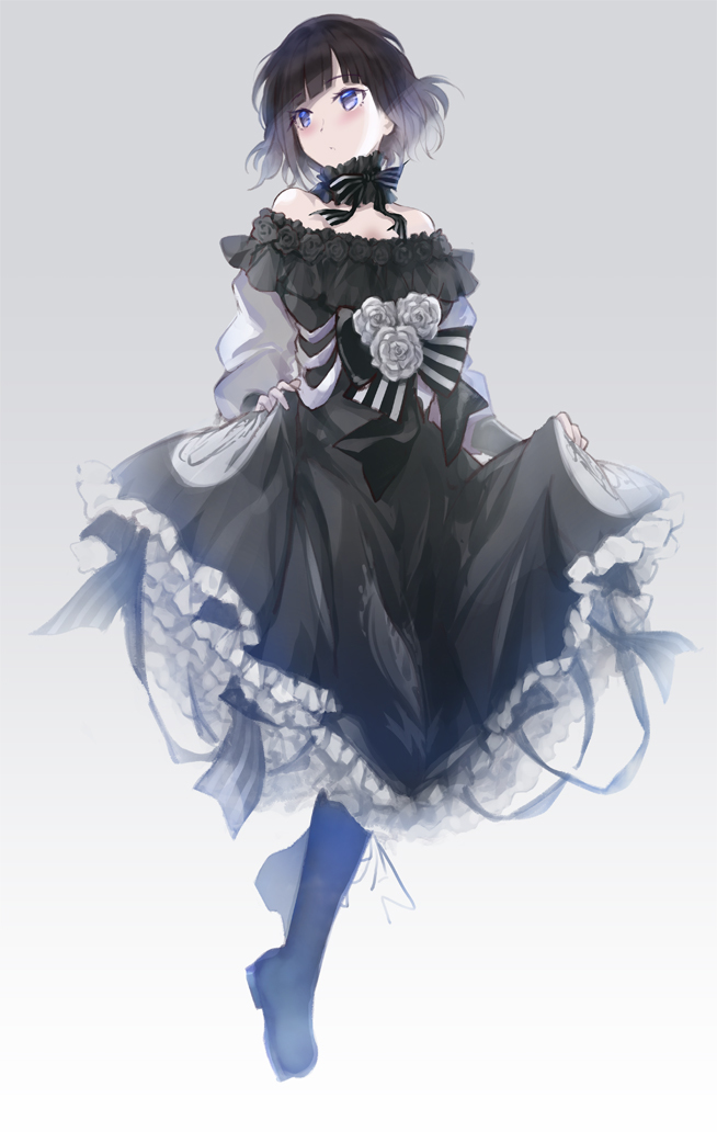 This is a pixiv picture whose title is ゴスロリ詩子お姉さん.