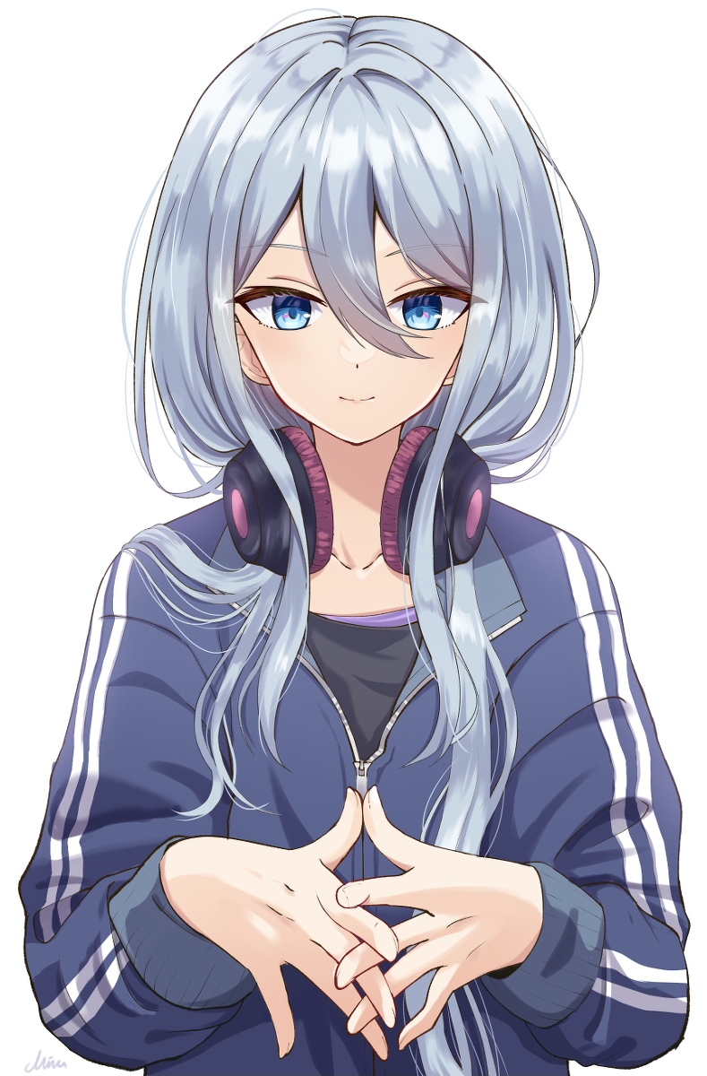 This is a pixiv picture whose title is 🎧.