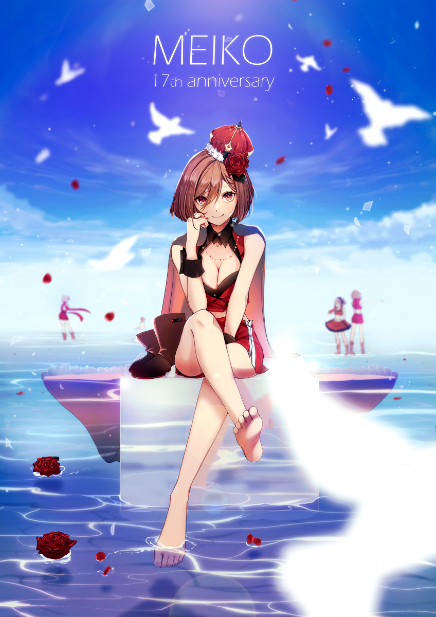 This is a pixiv picture whose title is MEIKO17th.