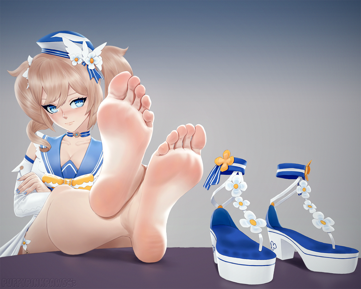 This is a pixiv picture whose title is COMMISSION: Barbara.