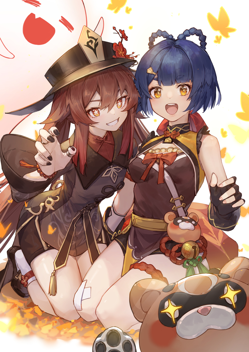 This is a pixiv picture whose title is 璃月女孩子.