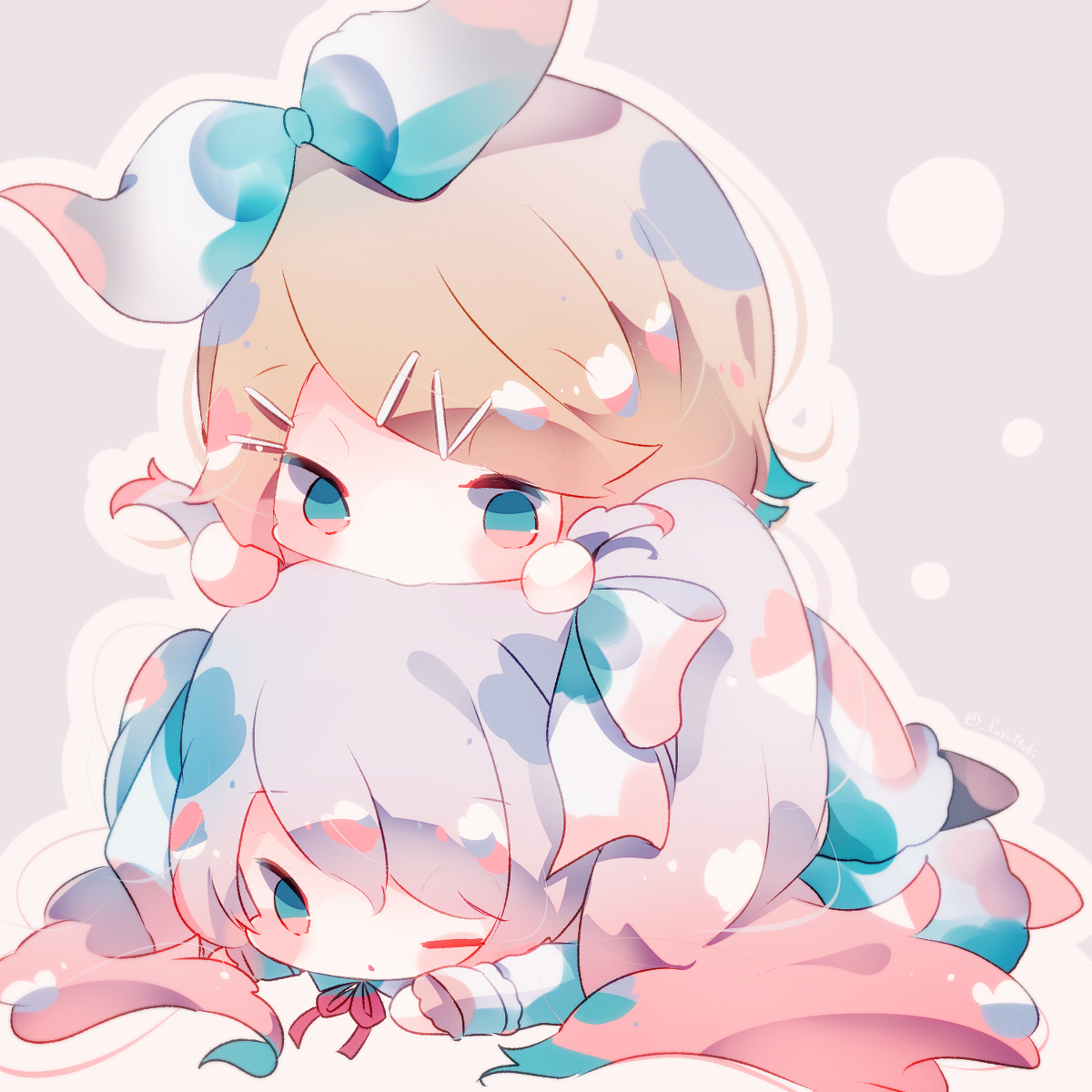 This is a pixiv picture whose title is ちびミクまとめ10.